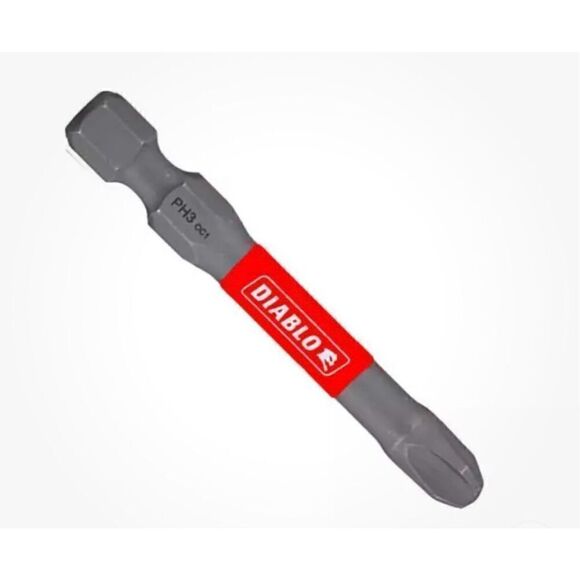Diablo DPH32P1 Durable Torque Resistant Phillips Drive Bit 2 in. - Picture 1 of 3